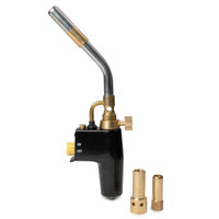 Dual Hand Torch Kit w/ 3 Nozzles, Air& Propane, Welding Torch