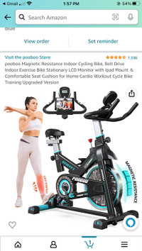 Spin Bike | Buy or Sell Used Exercise Equipment in New Brunswick | Kijiji  Classifieds