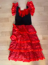 Robe Halloween danseuse flamenco