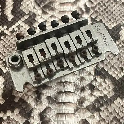 1986 Floyd Rose FRT-3 NFT Non-Fine Tuner Chrome Made In Germany, View more