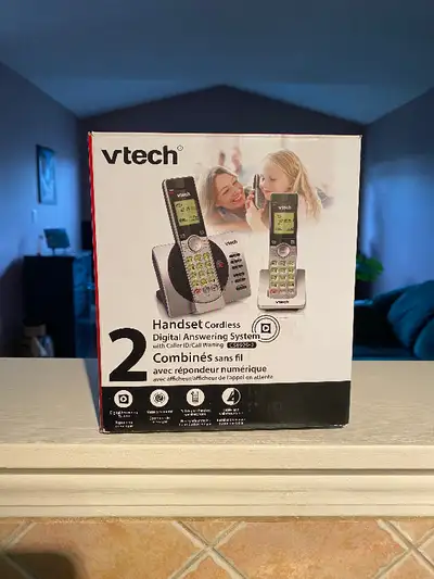 New home phone vetch 2 hand set