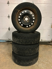 225/55R17 XL  winter tires and rims