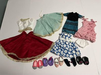 18” doll Dress and shoes lot doll clothes