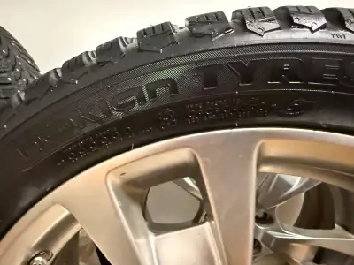 Set de 4 Mag 19’’ d’origine Acura avec valves intelligentes . Ils sont monter sur des pneu hiver Nok...