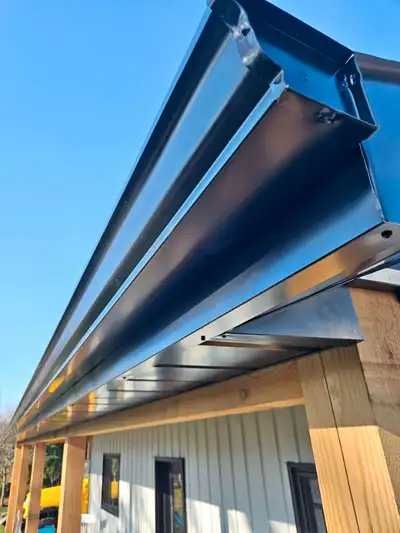 Drippy Eaves? New Barn house or Shed? We supply and offer professional installation of 5 and 6 inch...