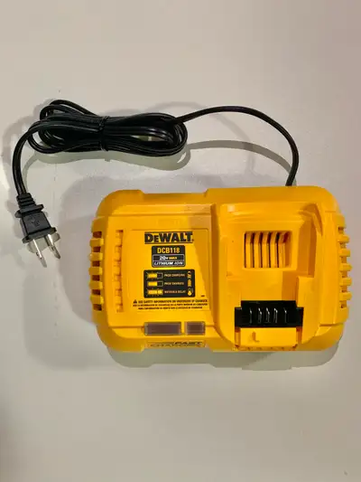 DEWALT FAST BATTERY CHARGER DCB118, View more