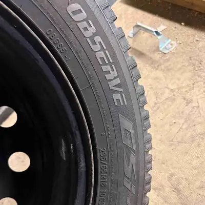 4 Toyo Observe GAI-5 Winter Tires size 235/65R18. Only been used for 1.5 winters. These came off an...