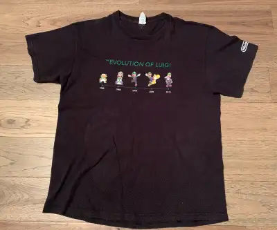 THE EVOLUTION OF LUIGI T SHIRT, View more
