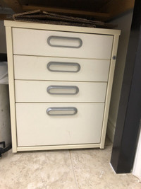 Desk drawers filing cabinet 