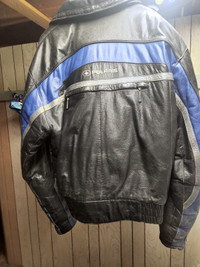 Polaris leather snowmobile  jacket