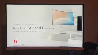 27" 75hz Curved Business/Gaming Monitor, View more