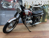 Échelle 1:10 diecast James Dean TRIUMPH BONNEVILLE 1969