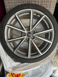 Audi rims and tires  NEGO