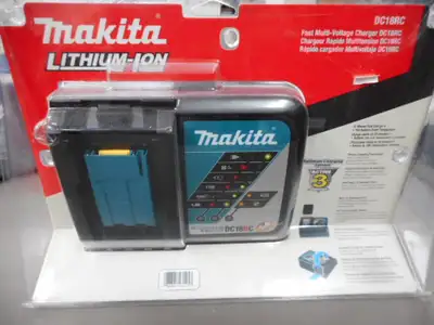 Makita DC18RC Dutyone Chargeur de batterie lithium ion 14,4 V-18, View more