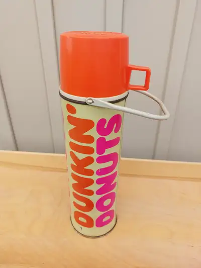 Dunkin' Donuts  vintage genuine Thermos, View more