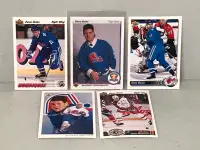 90s Quebec Nordiques Hockey Cards Nolan RC Sakic Lafleur Sundin