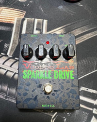 Voodoo Lab Sparkle Drive Guitar Overdrive Made in USA .
