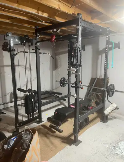 Commercial grade home gym, View more