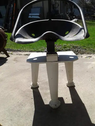 VINTAGE TRACTOR SEAT STOOL, View more
