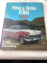 FIFTIES AND SIXTYS FORD PICTORIAL ANF HISTORY HARDCOVER #M0711