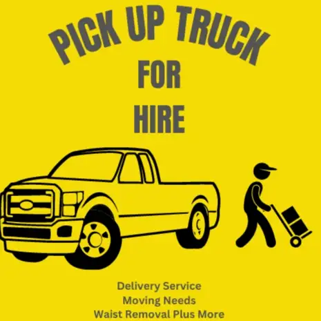 PICKUP TRUCK FOR HIRE 
