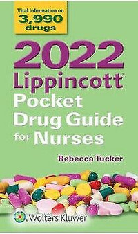 2022 Lippincott Pocket Drug Guide for Nurses 10E 9781975183226