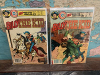 Billy the Kid. Charlton comics issues 135, 142, 147, 151. 