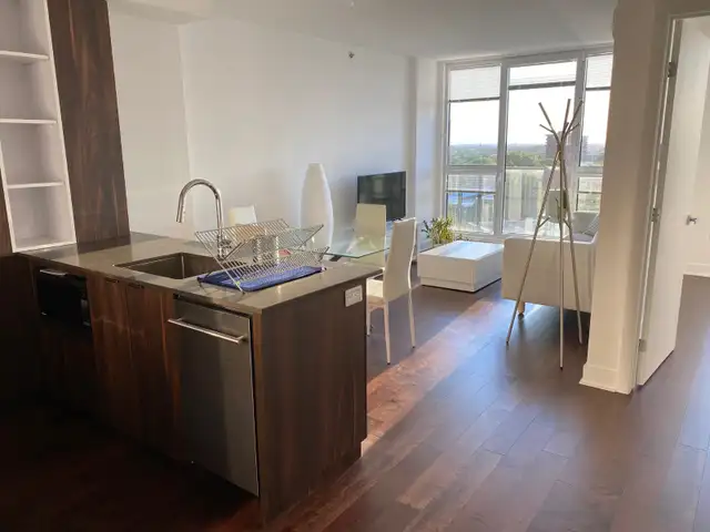 31/2 neuf à NDG, meublé avec balcon privé et parking in Long Term Rentals in City of Montréal - Image 2