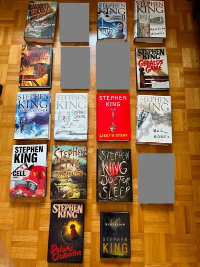Stephen King Books (Hardcovers, $10-$12), View more