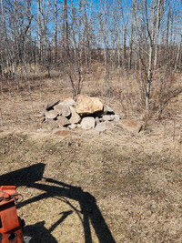 Flat walkway stones