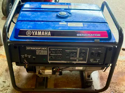 Yamaha Propane Generator EF6200P DEX Awesome generator ,very rare, battery key start , starts perfec...