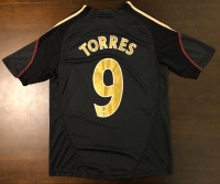 2009-2010 Liverpool Away Jersey - Fernando Torres #9 - Medium