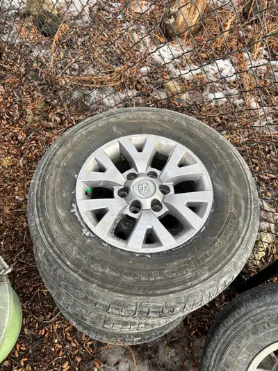 Toyota wheels came off toyota tacoma Rims are like new tires are about 50%