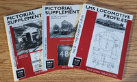 3-PACK UK LOCOMOTIVE PROFILE BOOKS