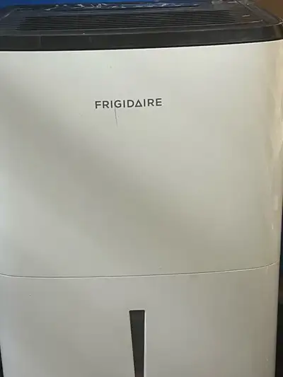 This Frigidaire dehumidifier, capable of removing 50 pints of moisture daily, is ideal for basements...