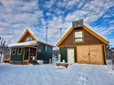 Welcome to beautiful 45 Lower West Dawson, on the West Side of the Yukon River in Dawson City, Yukon...