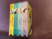 Set of 4 VHS Yoga videos