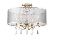 FOUR LIGHT SEMI FLUSH MOUNT by Minka-Lavery SKU:  466534