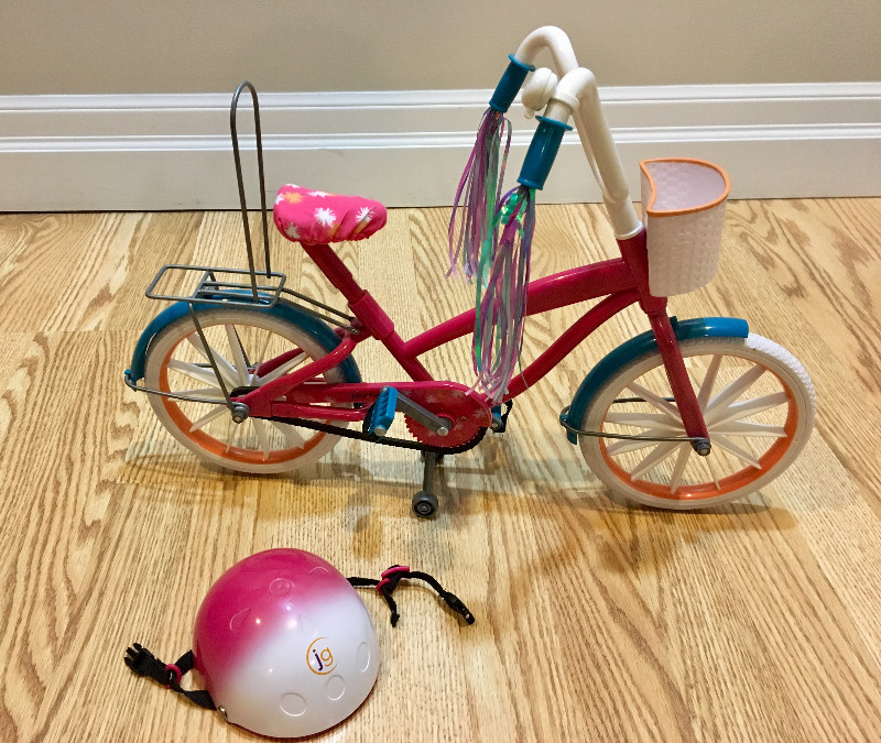 Bike with helmet for sale  