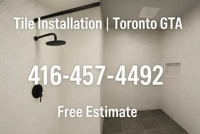 Professional Tile Installation Services – Toronto & GTA I offer high-quality tile installation with...