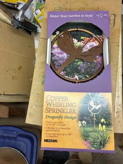 COPPER WHIRLING SPRINKLER, View more