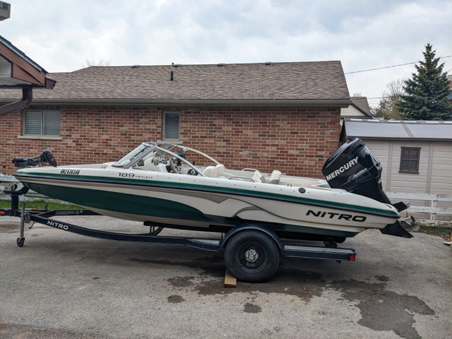Fish and ski bass boat in Powerboats & Motorboats in Belleville