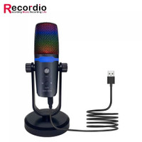 NEW RGB Desktop Recording Condenser Microphone
