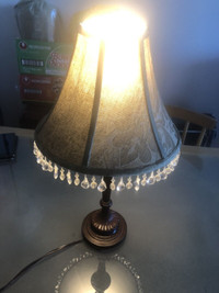 Vintage table lamp $15.
