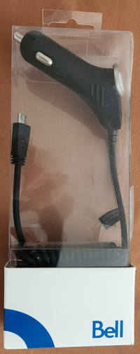 Bell Micro USB Car Charger Cable For Sale!