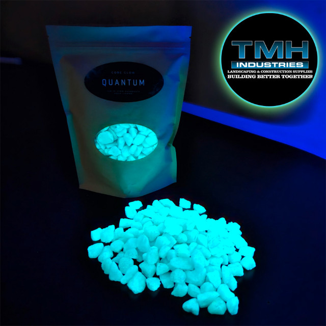 16-25MM Glow Stone 1lb Bag Blue/Green/Aqua in Other in Calgary - Image 2