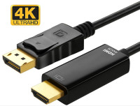 Display Port To HDMI, 1080P 4K DP To HDMI Adapter