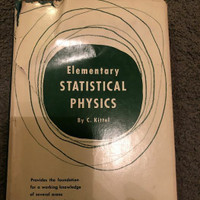 Elementary Syatistical Physics