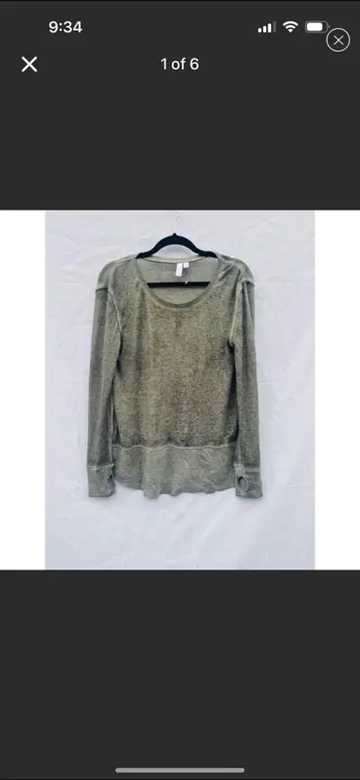 New BP Oversized Small Waffle Knit Long Sleeve, View more