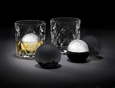Whiskey Barware Set - 2  Glasses with 2 Chille, View more